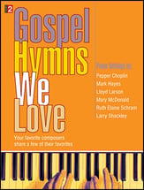Gospel Hymns We Love piano sheet music cover